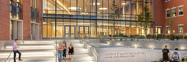 PROVIDENCE COLLEGE ARTHUR F. & PATRICIA RYAN CENTER FOR BUSINESS STUDIES