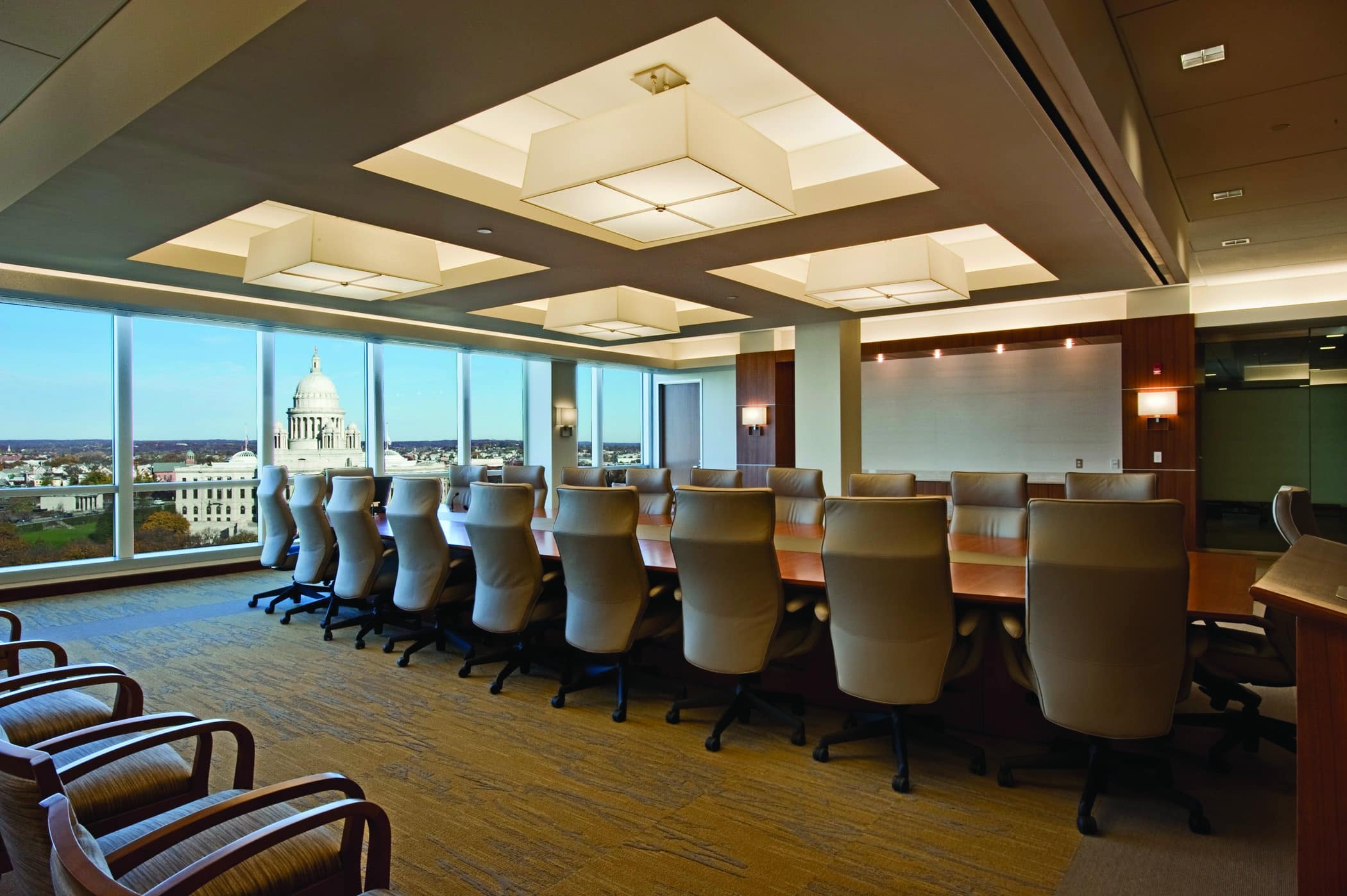 Client: Dimeo (401) 781-9800 75 Chapman St. Providence, RI 02905Project: Blue Cross Blue Shield of RI Headquarter - Providence RIFor more information Contact Gregg Shupe 508-877-7700 www.Shupestudios.com