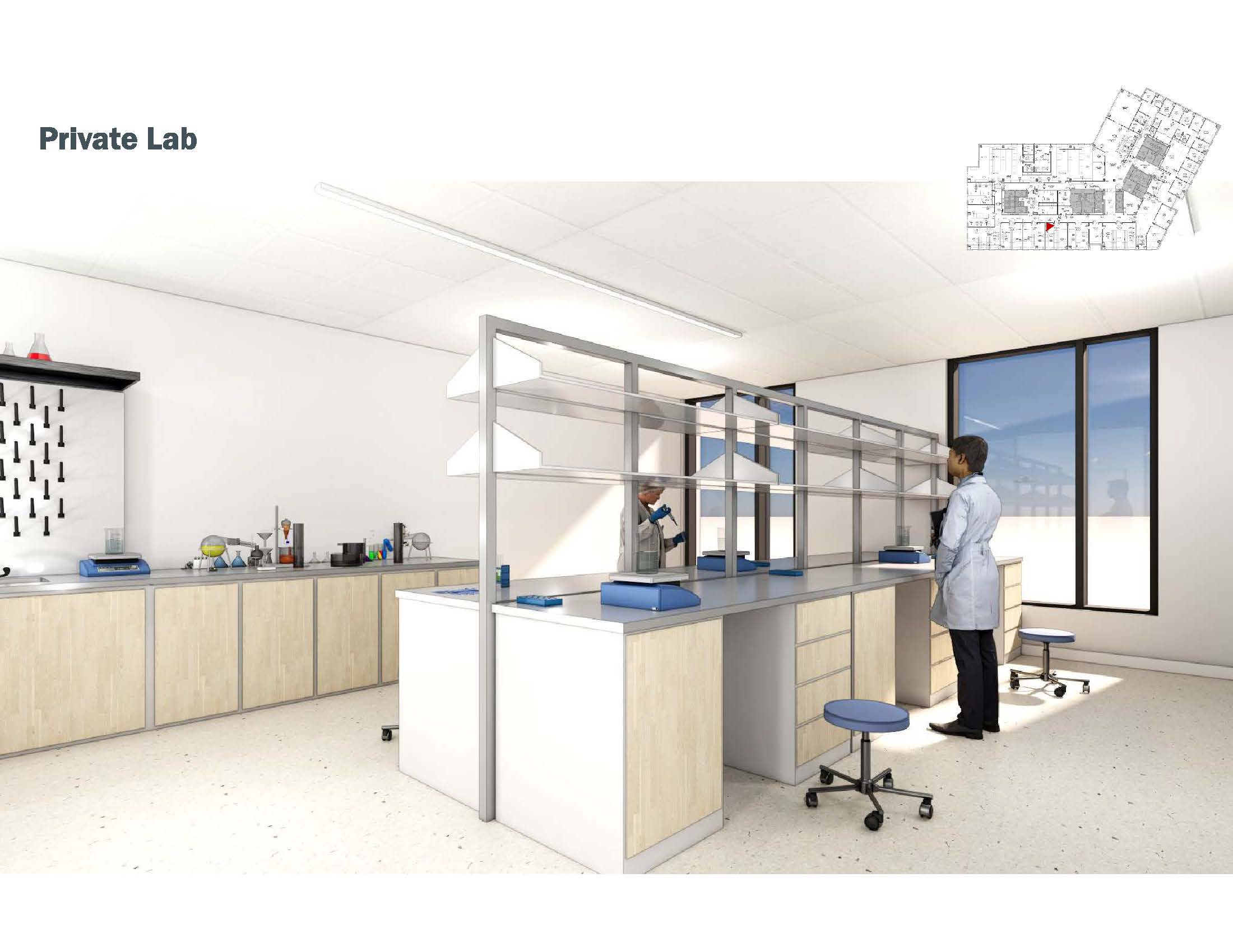 Ocean State Labs Incubator Space_Rhode Island State Health Lab, Level 4_3
