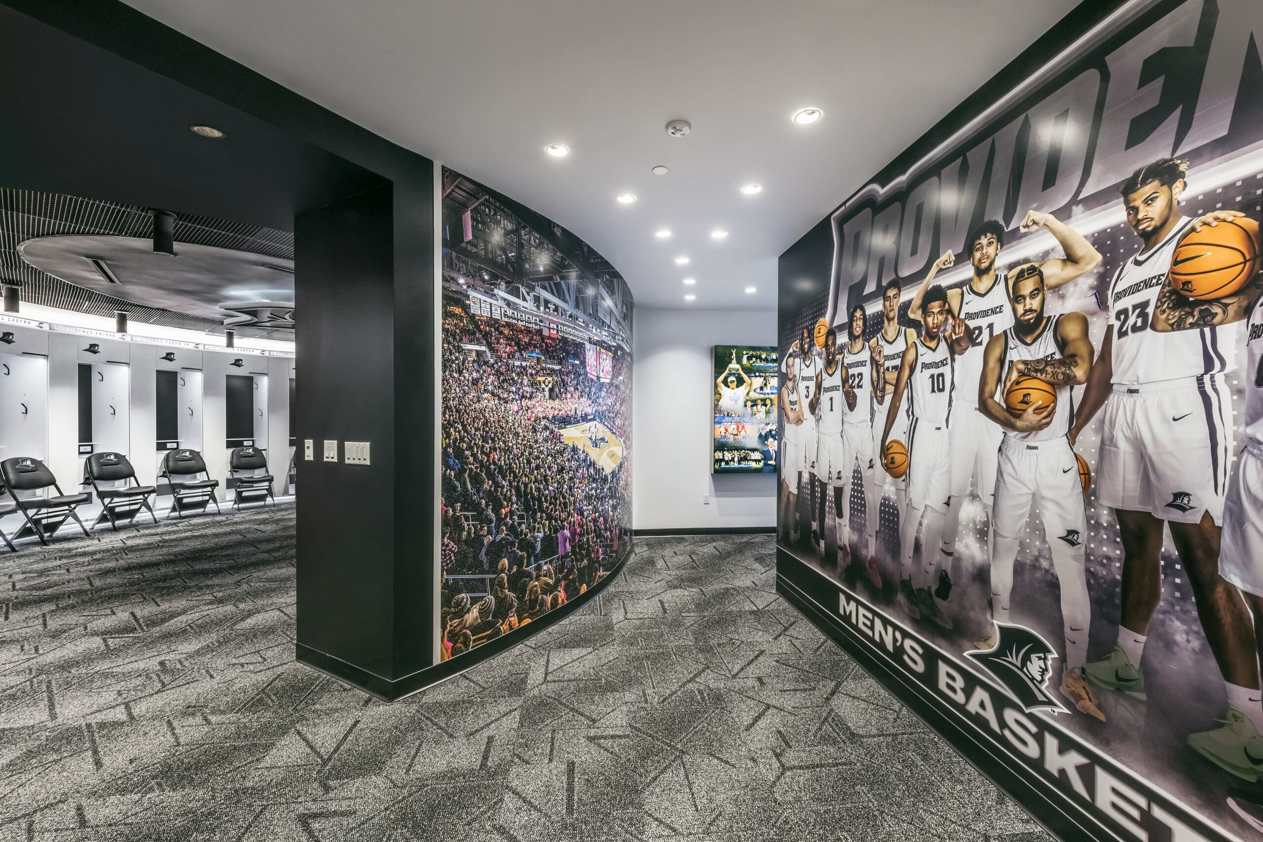 Providence College Friars locker Room at the Amp_2