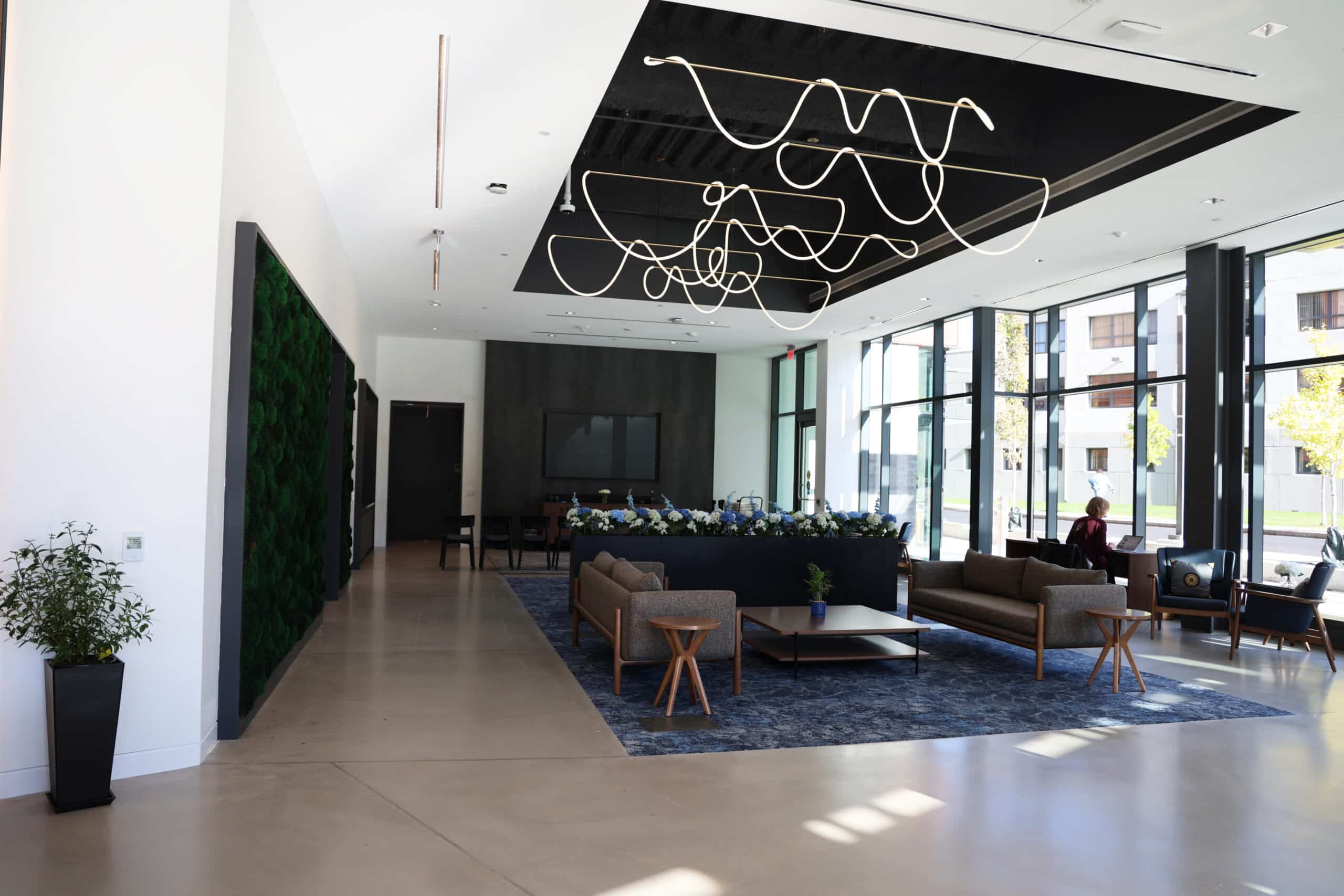 Rhode Island State Health Lab lobby