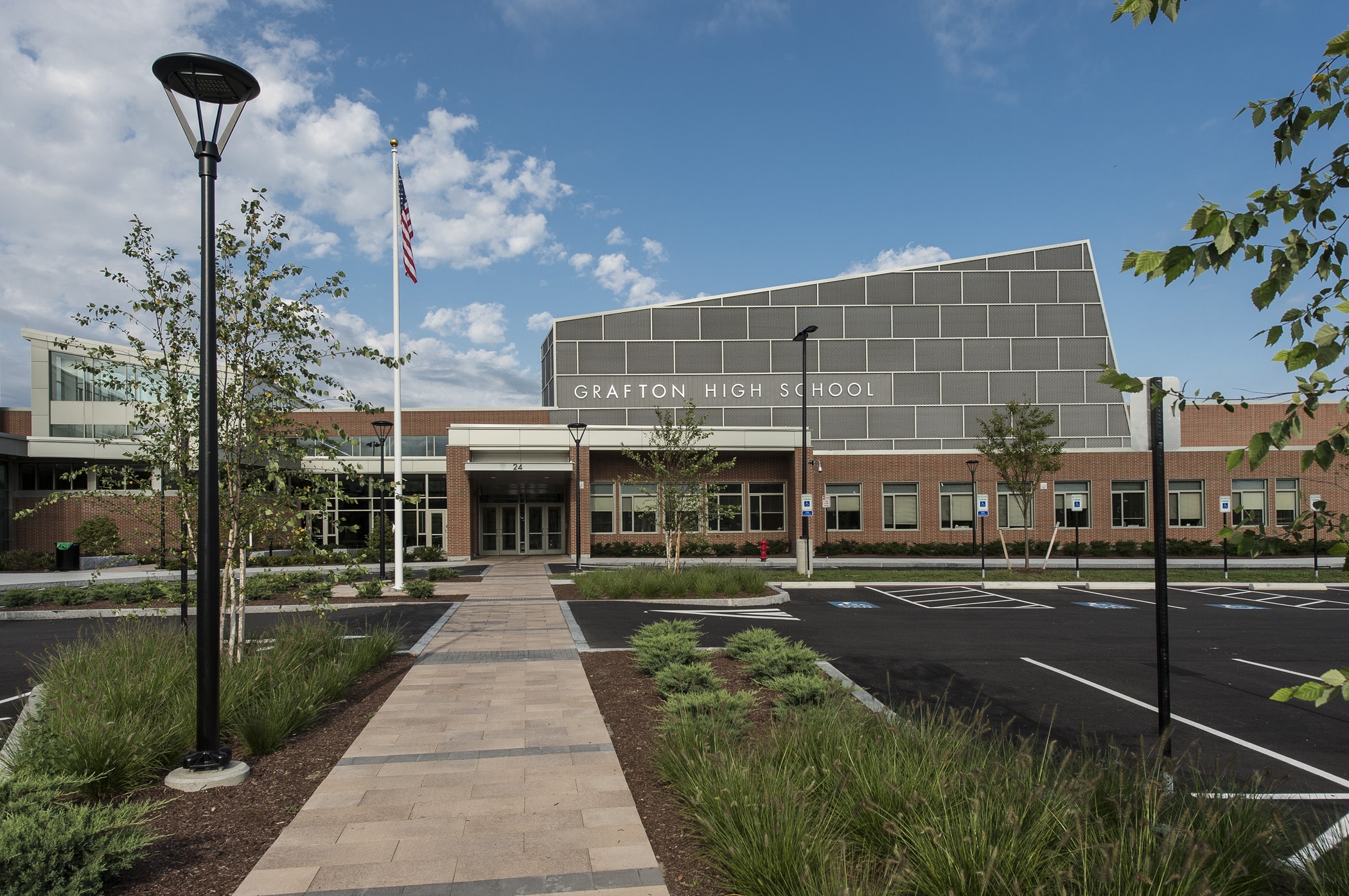 Client: Dimeo (401) 781-9800 75 Chapman St. Providence, RI 02905
Project: Grafton High School - Grafton, MA
For more information Contact Gregg Shupe 508-877-7700 www.Shupestudios.com